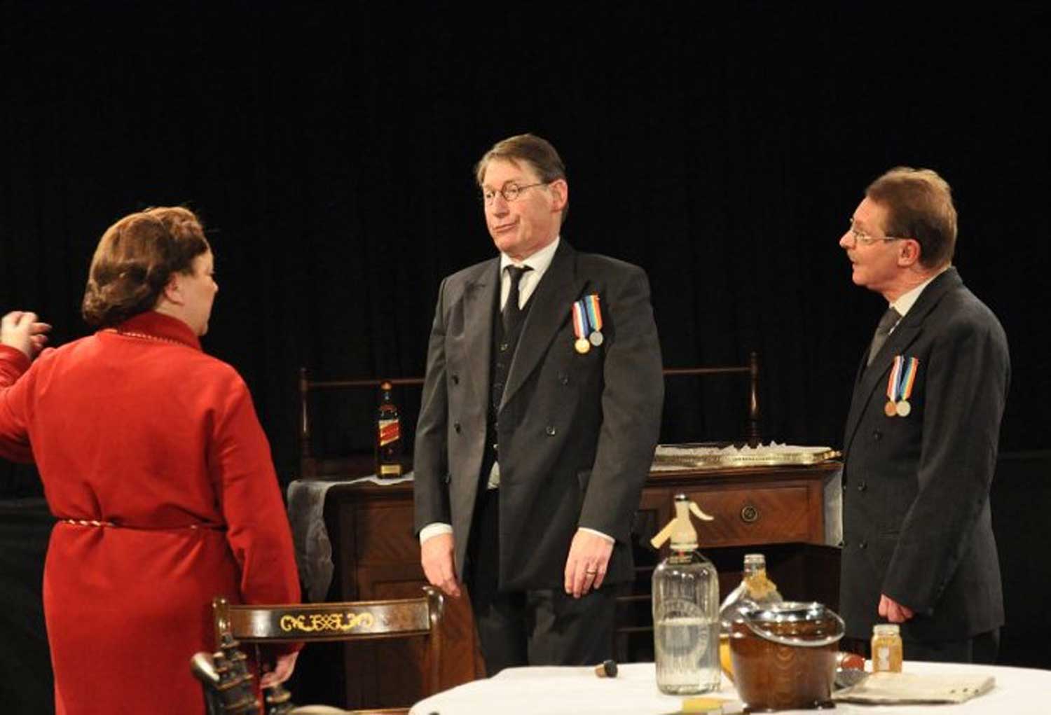 Frank Gibbons drunk scene This Happy Breedd